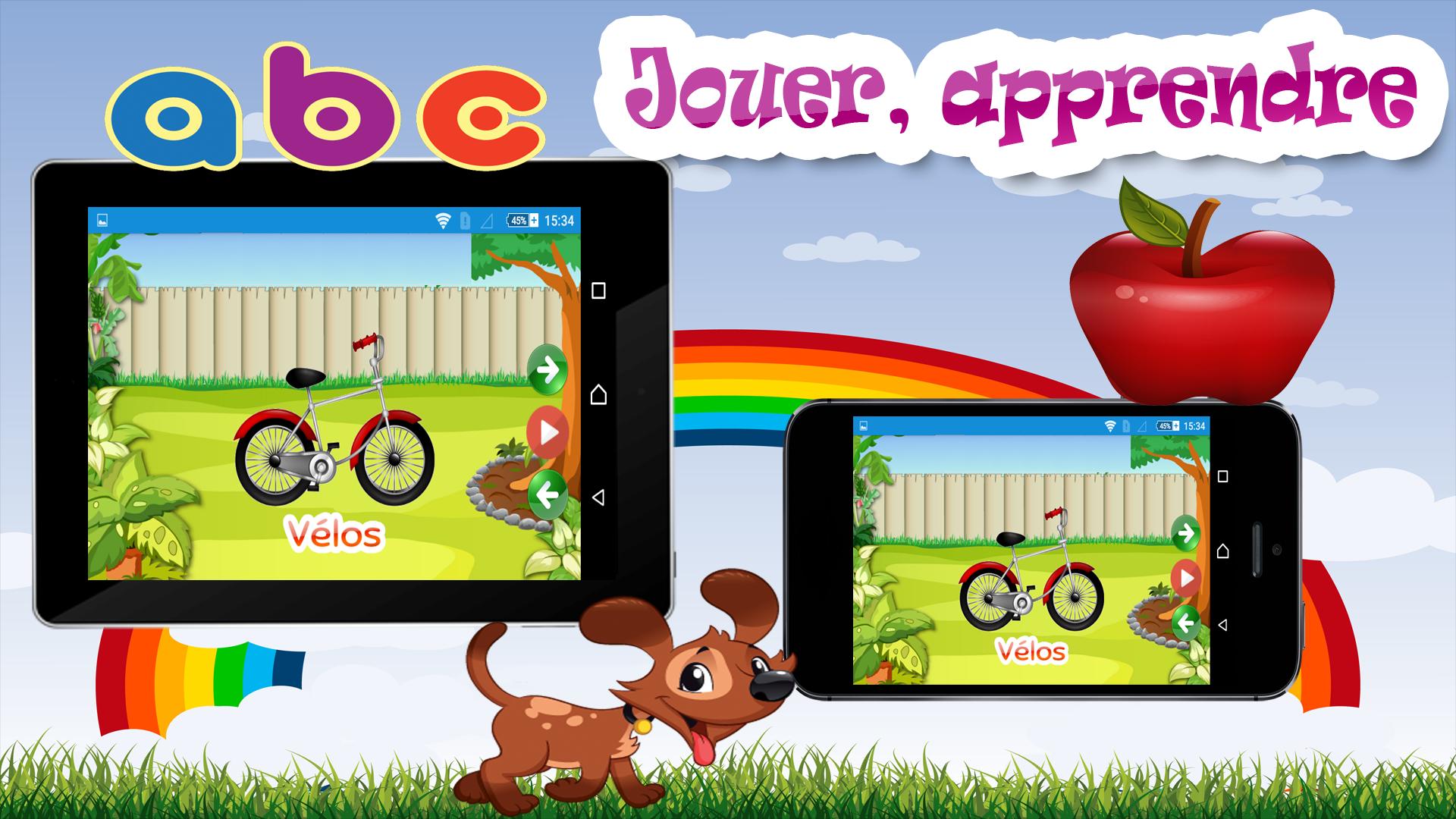 Enfants jeu d'apprentissage