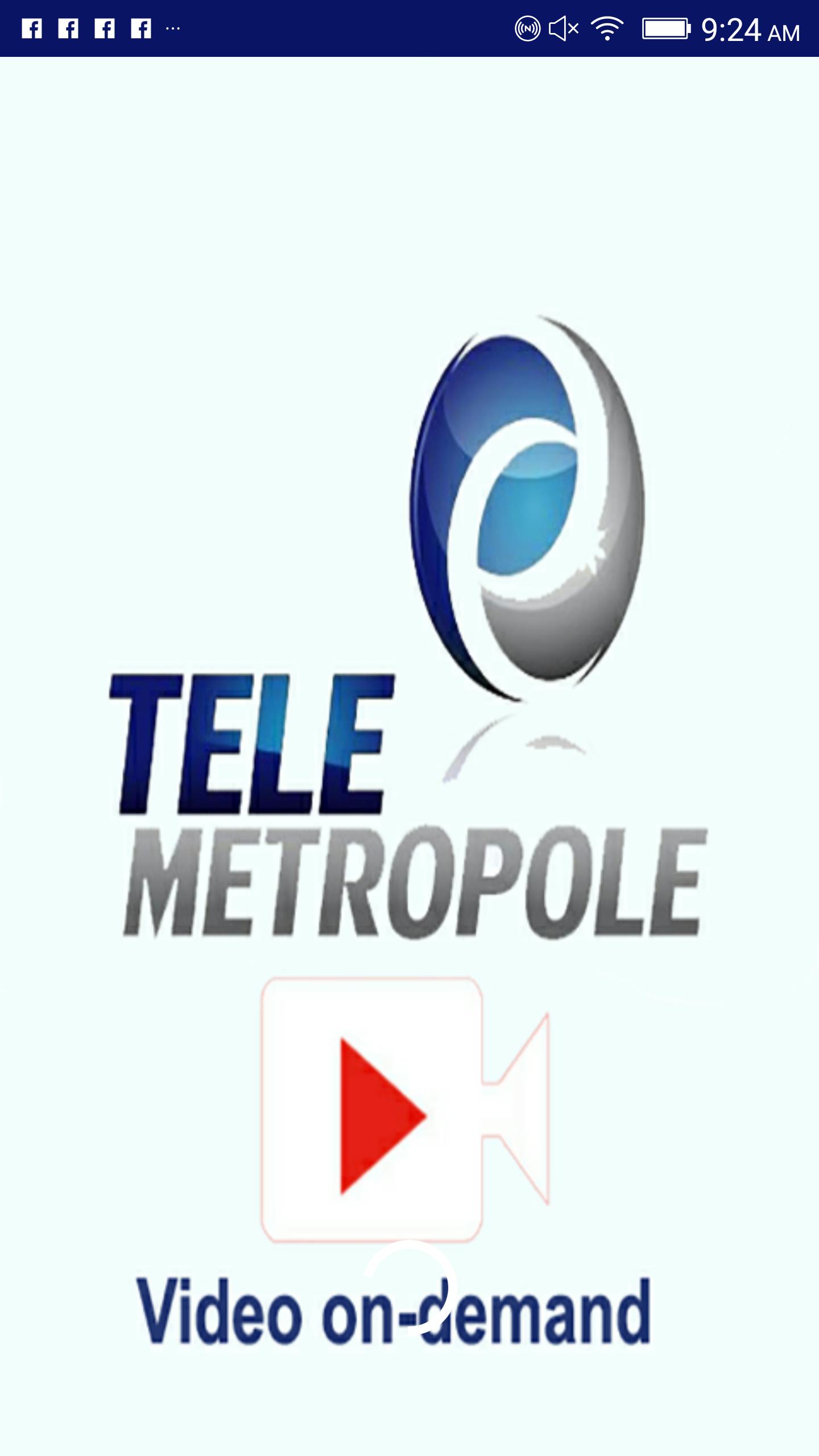 Tele Metropole video app
