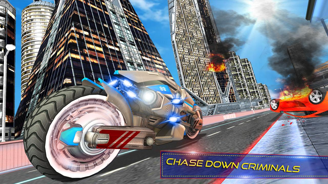 US Police Muscle Car Transform Bike Robot Games