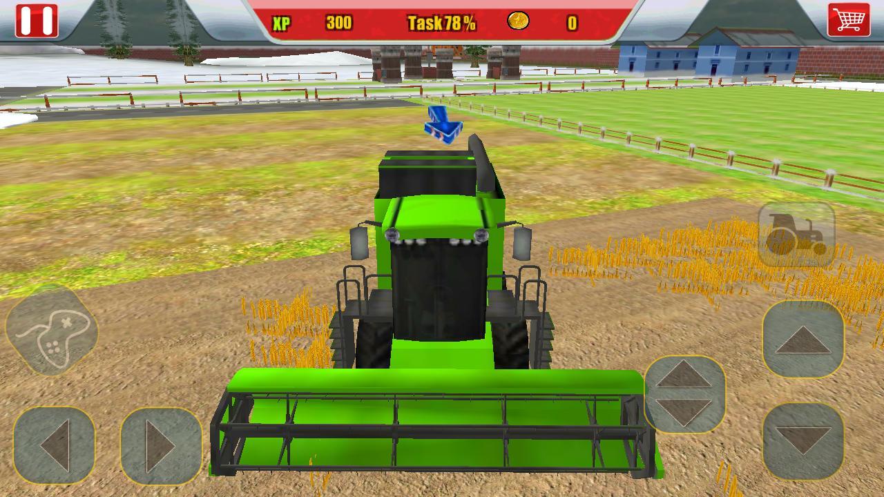 X-mas Farm Harvester Simulator
