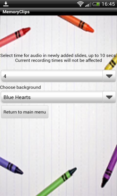 Memory clips S4 sound & shot
