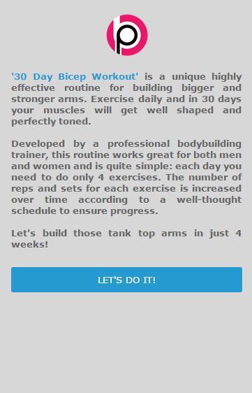 Super Bicep in 30 Days