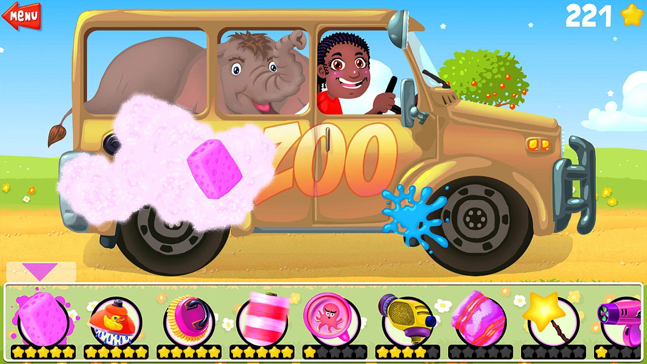 A FREE Car Wash Game - For Kids