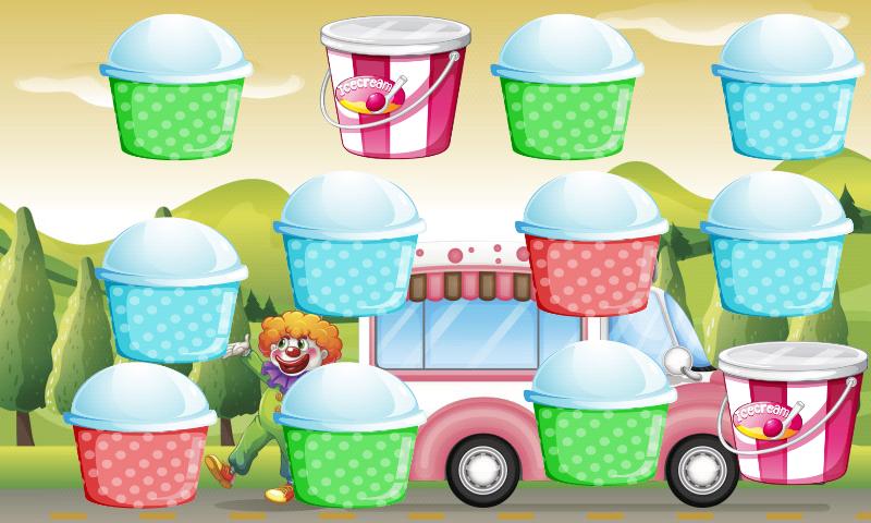 Ice Cream game for Toddlers