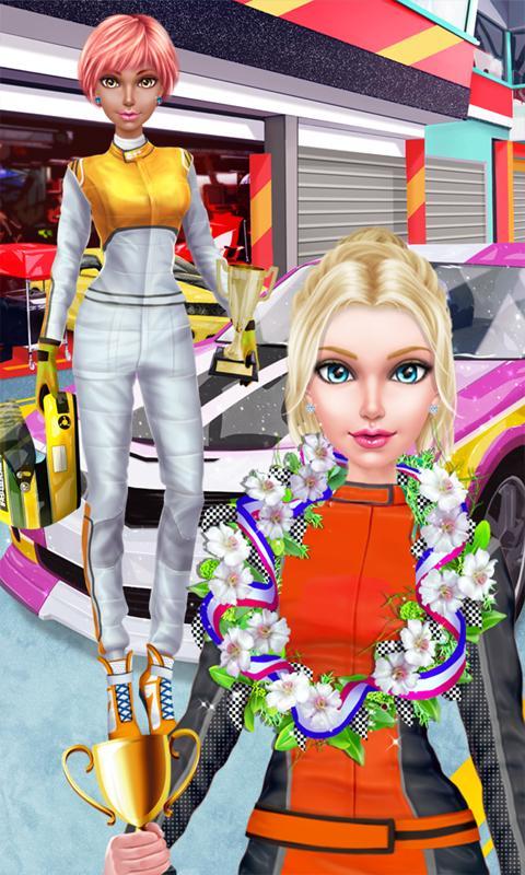 Race Car Girls: Sport Cuties