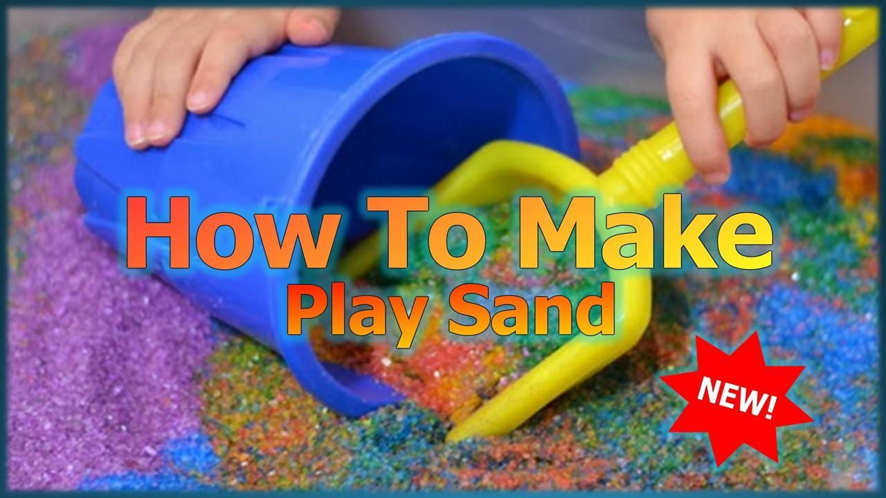 How to Make Play Sand