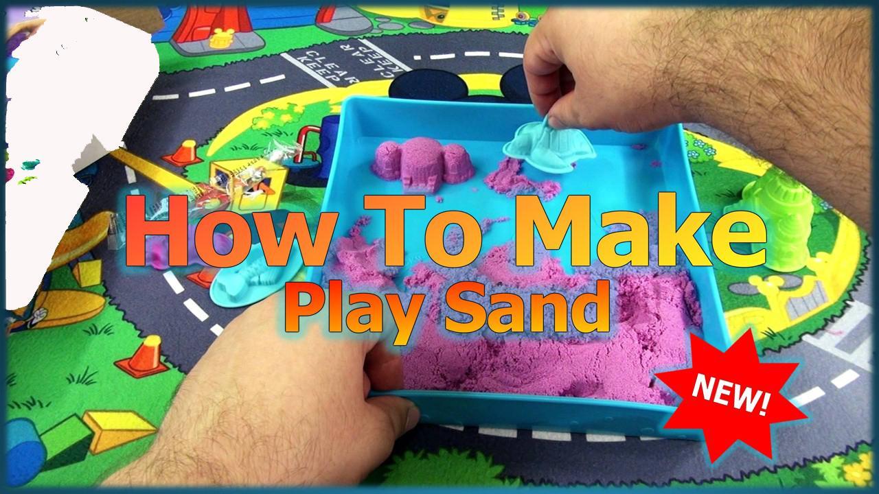 How to Make Play Sand
