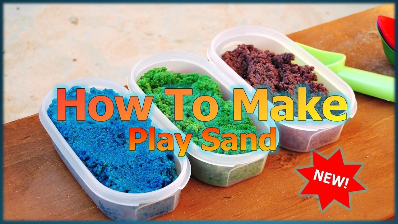 How to Make Play Sand