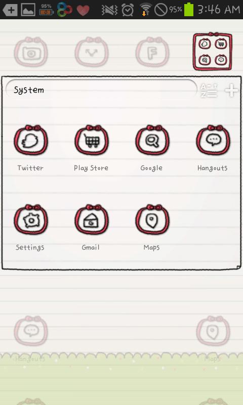 Doodle Christmas go launcher