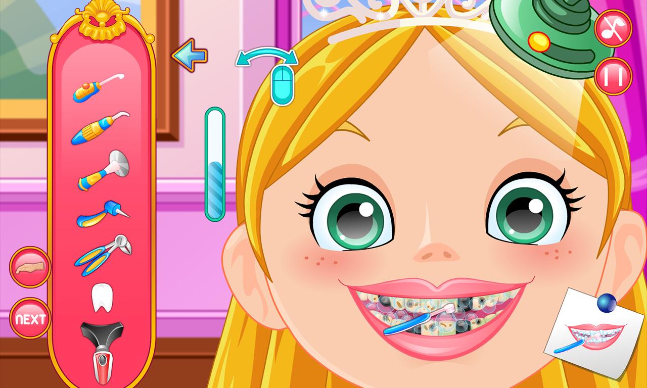 Princess at the Crazy Dentist