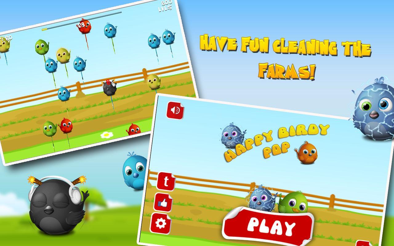 Candyland Bubble Birds Smash