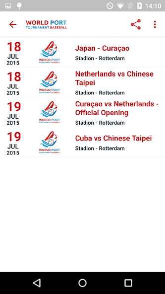 World Port Tournament Baseball