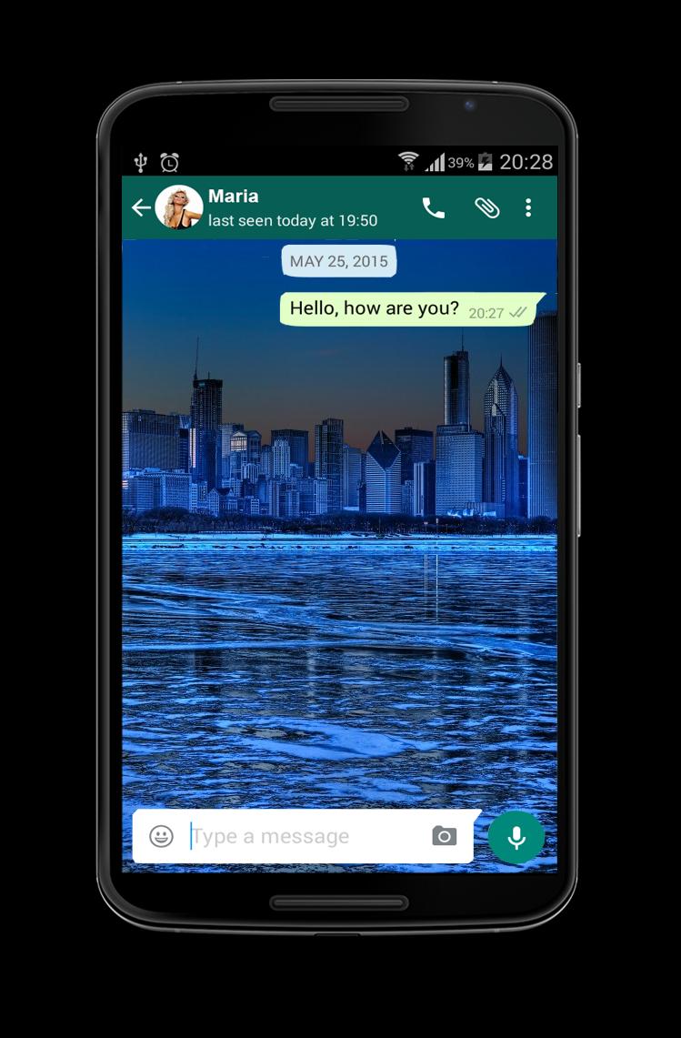 Skyline Messenger Wallpaper