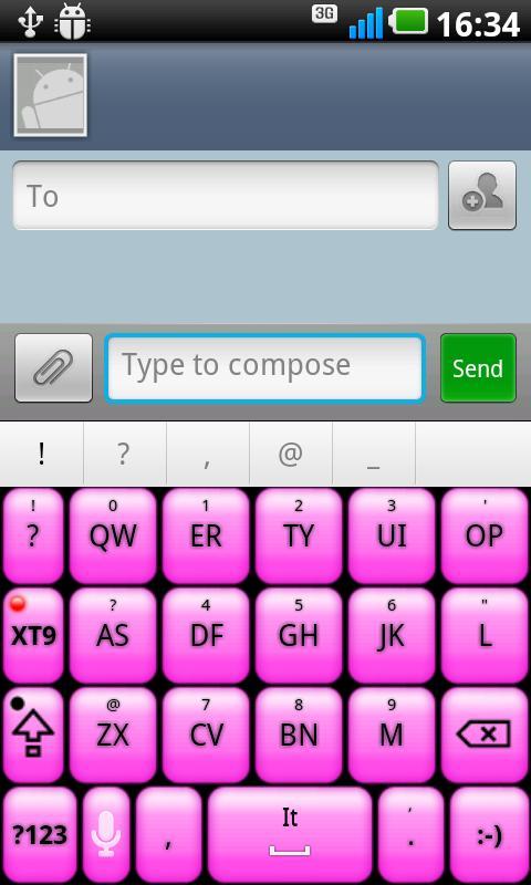 Pink Glow Better Keyboard Skin