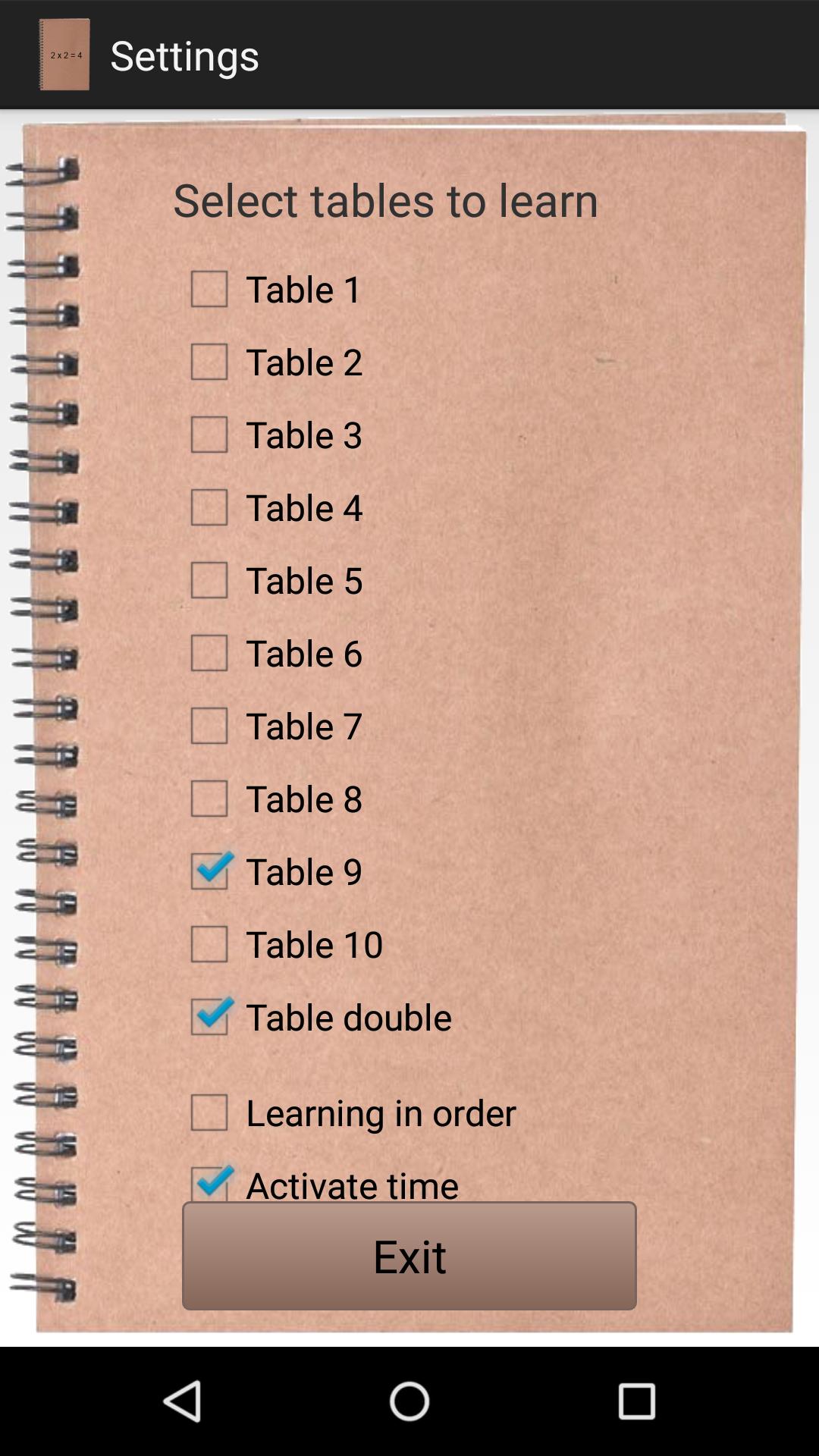 Multiplication tables in 3 day