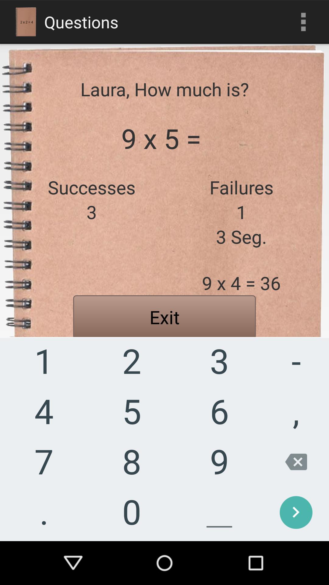 Multiplication tables in 3 day
