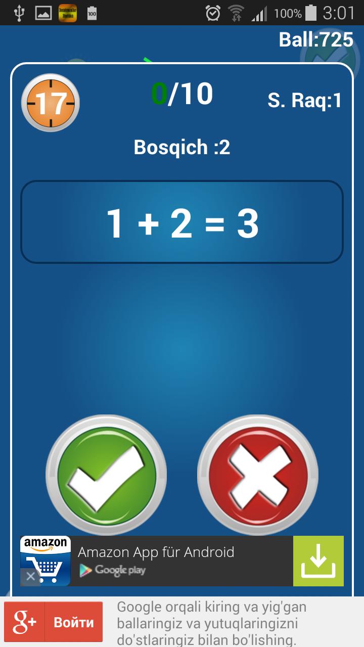 To'g'rimi yoki Noto'g'ri?