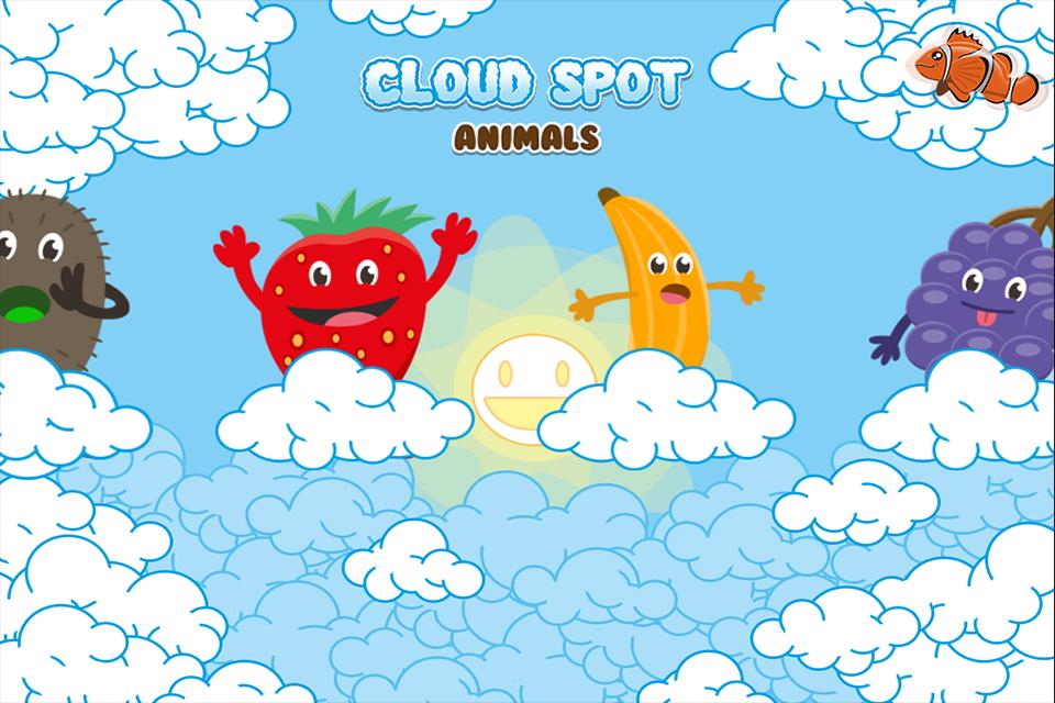 Cloud Fruits Puzzle for Kids