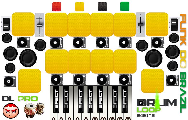 Drum Loop Beat Maker Full Pads