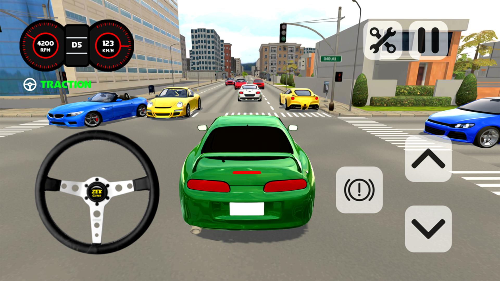 Car Driving Games Simulator