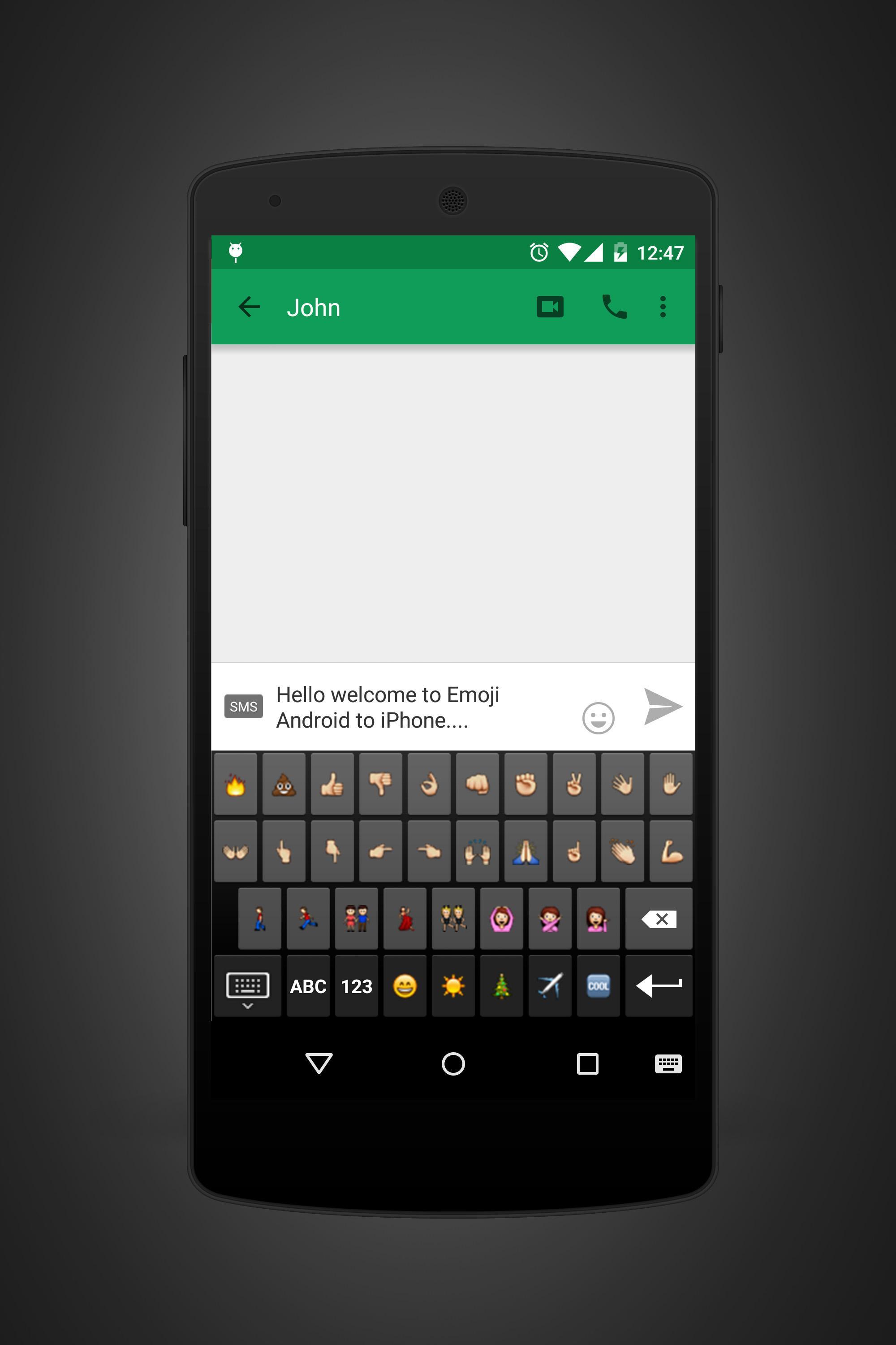Emoji Android to iPhone