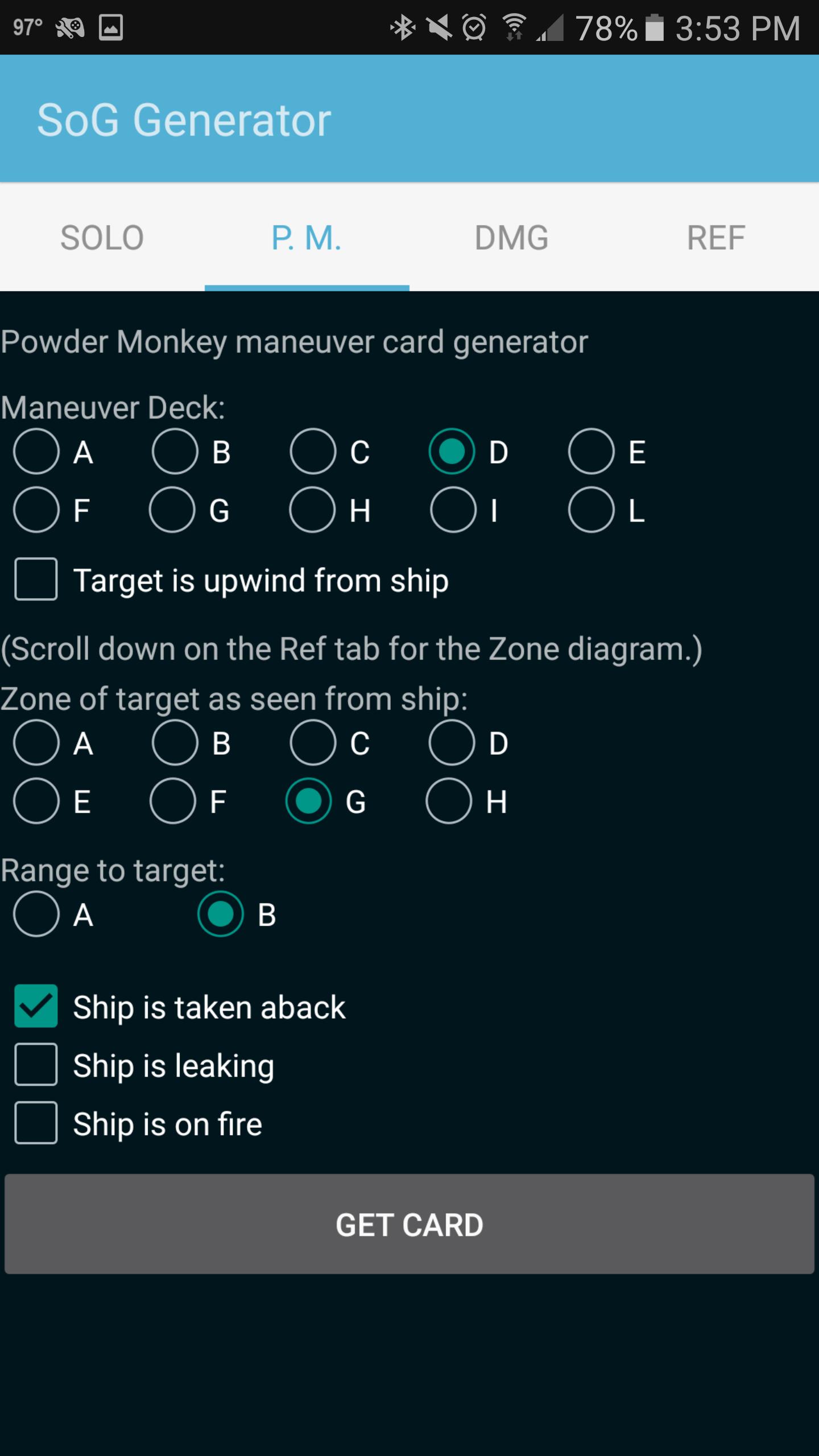 Sails of Glory Generator