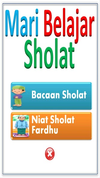 Belajar Sholat dan Doa