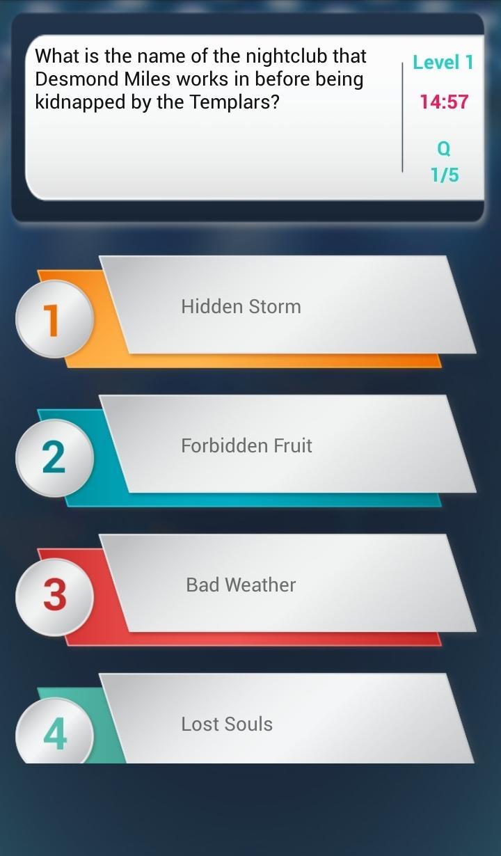 Assassin's Creed Quiz