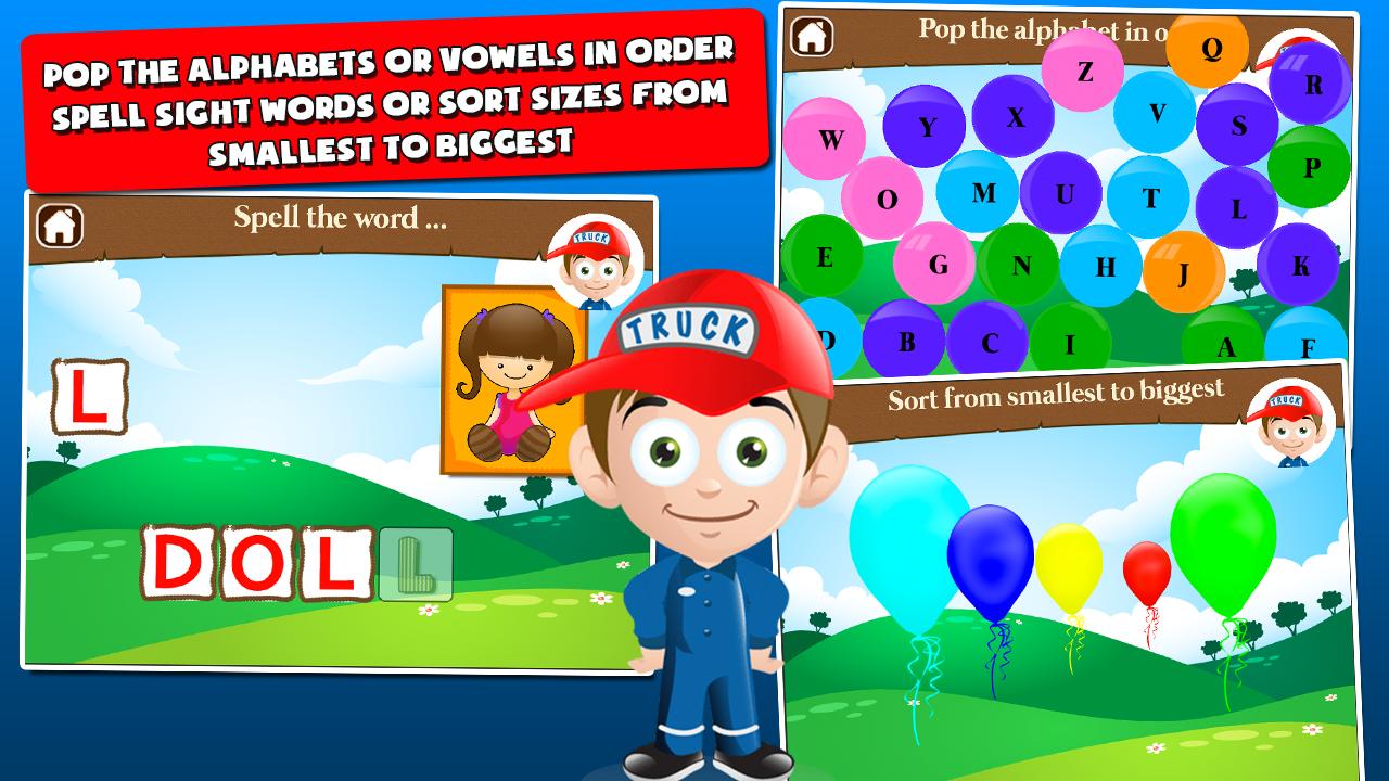 Grade One Games: Trucks