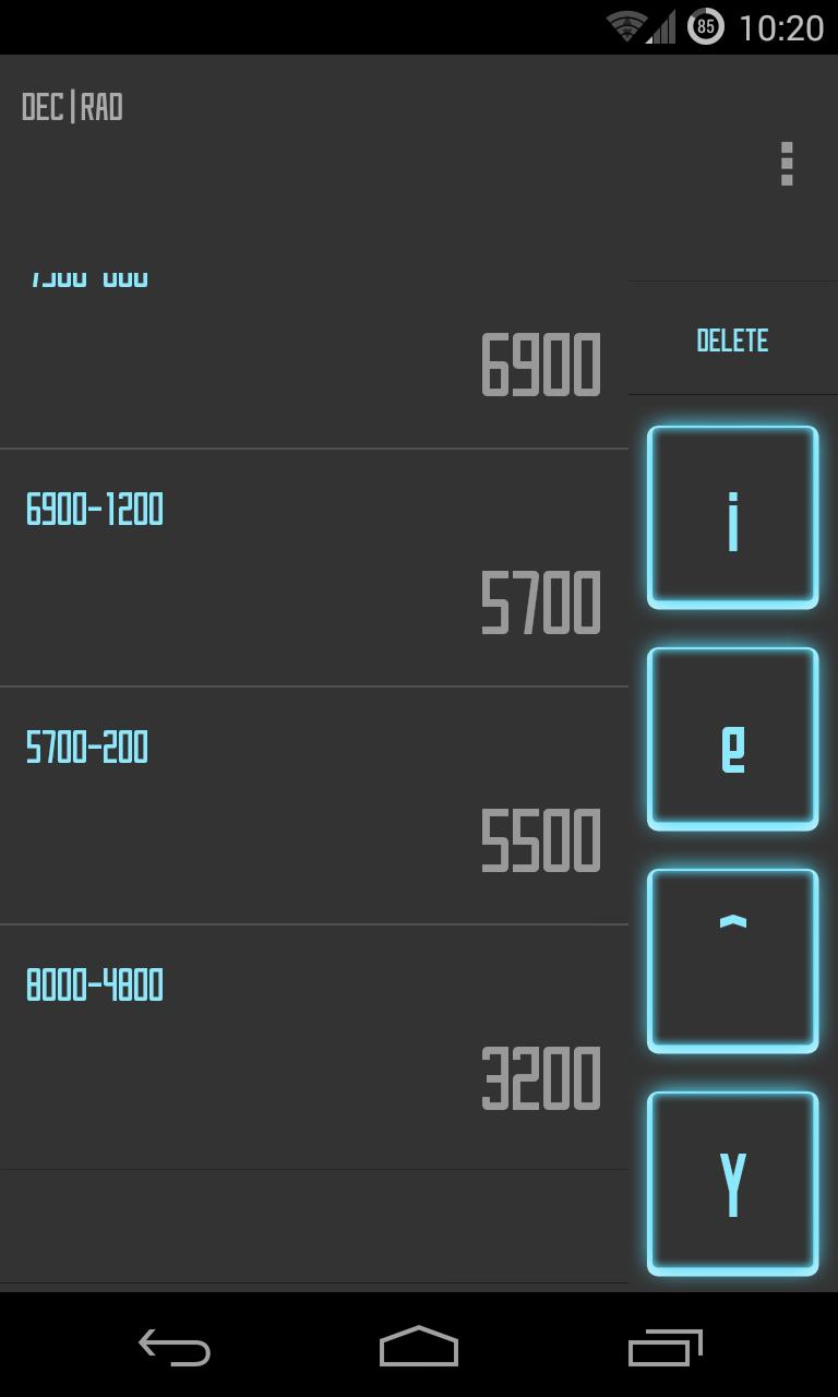 Calculator SAO Theme