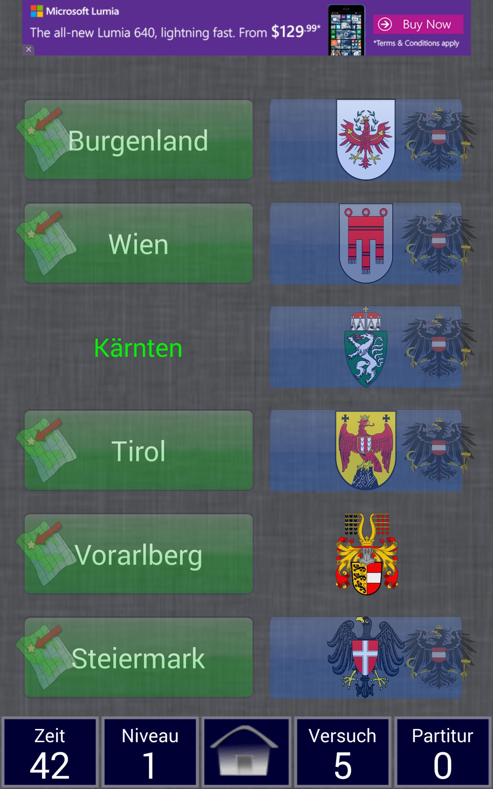 Austria States Geography Free