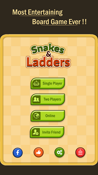 Snakes & Ladders: Online Dice!