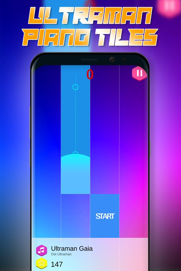 Ultraman Piano Tiles