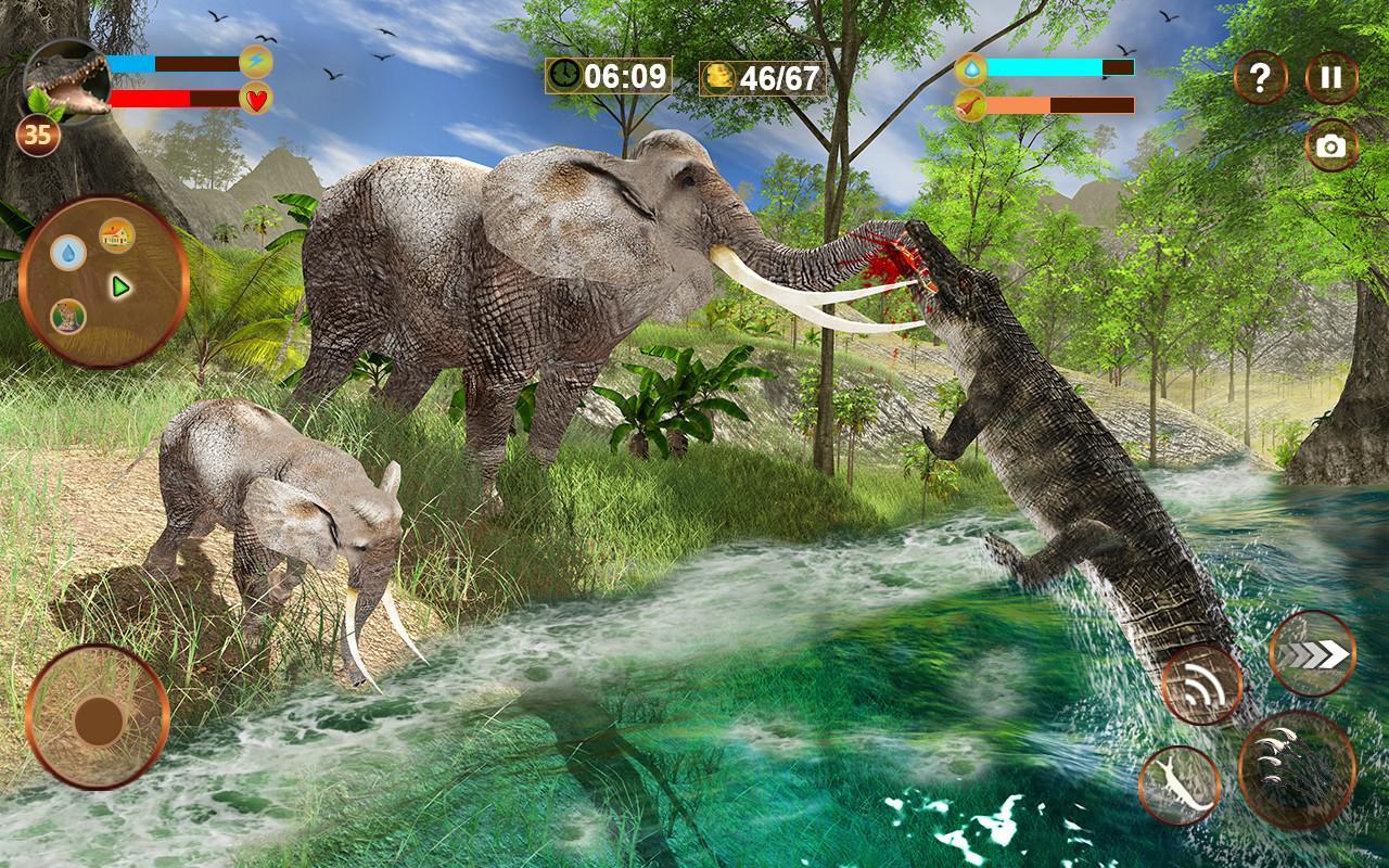 Crocodile Simulator Attack 3d