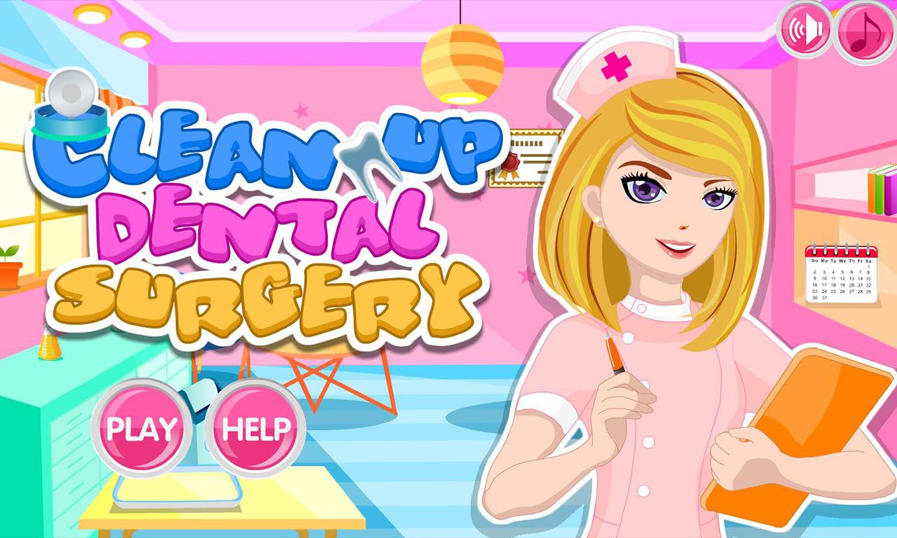 Clean Up Dental Surgery Game
