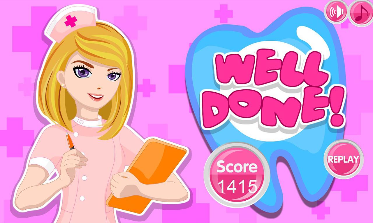 Clean Up Dental Surgery Game