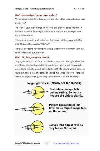 101 Facts - the Human Body Pv