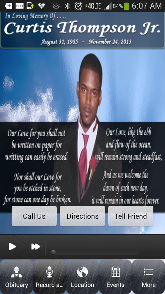 RIP Curtis "Diddy" Thompson Jr