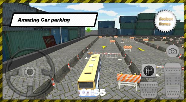 Real Bus Car Parking