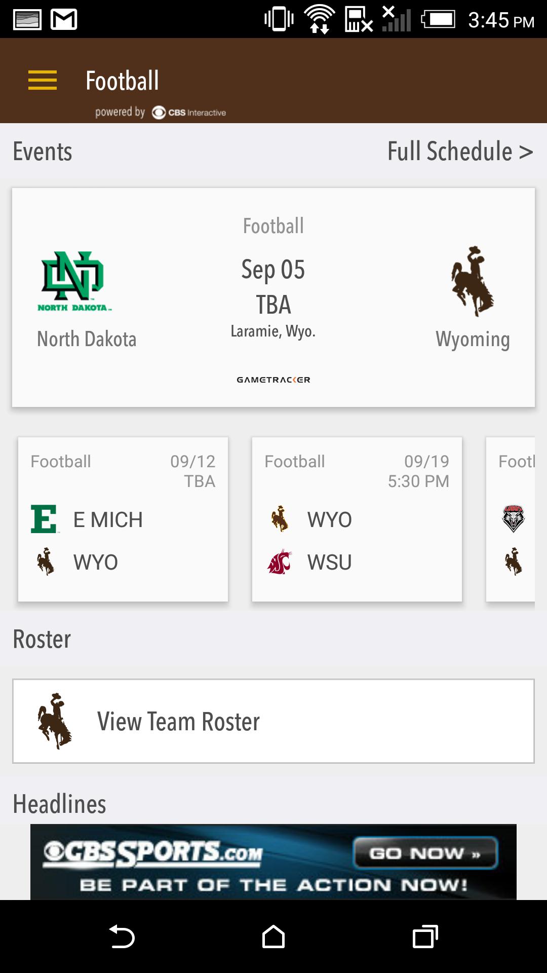 WYO Gameday LIVE