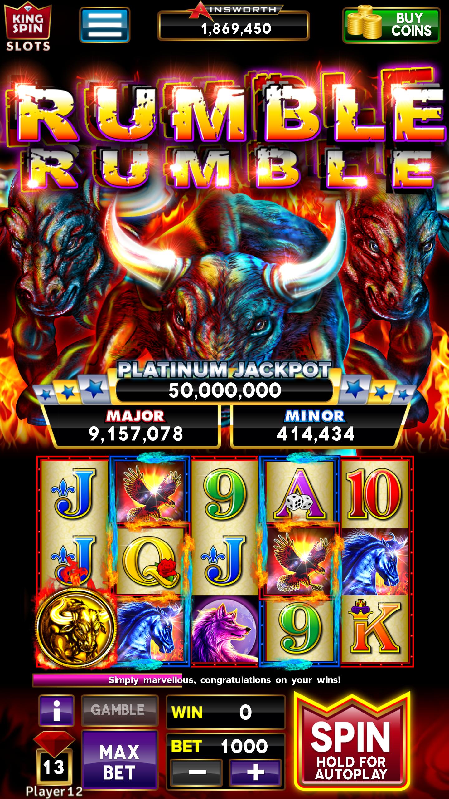 Ainsworth King Spin Slots