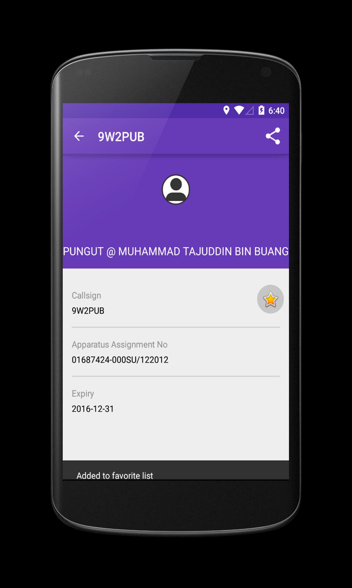 Malaysian Hamradio Callsign DB