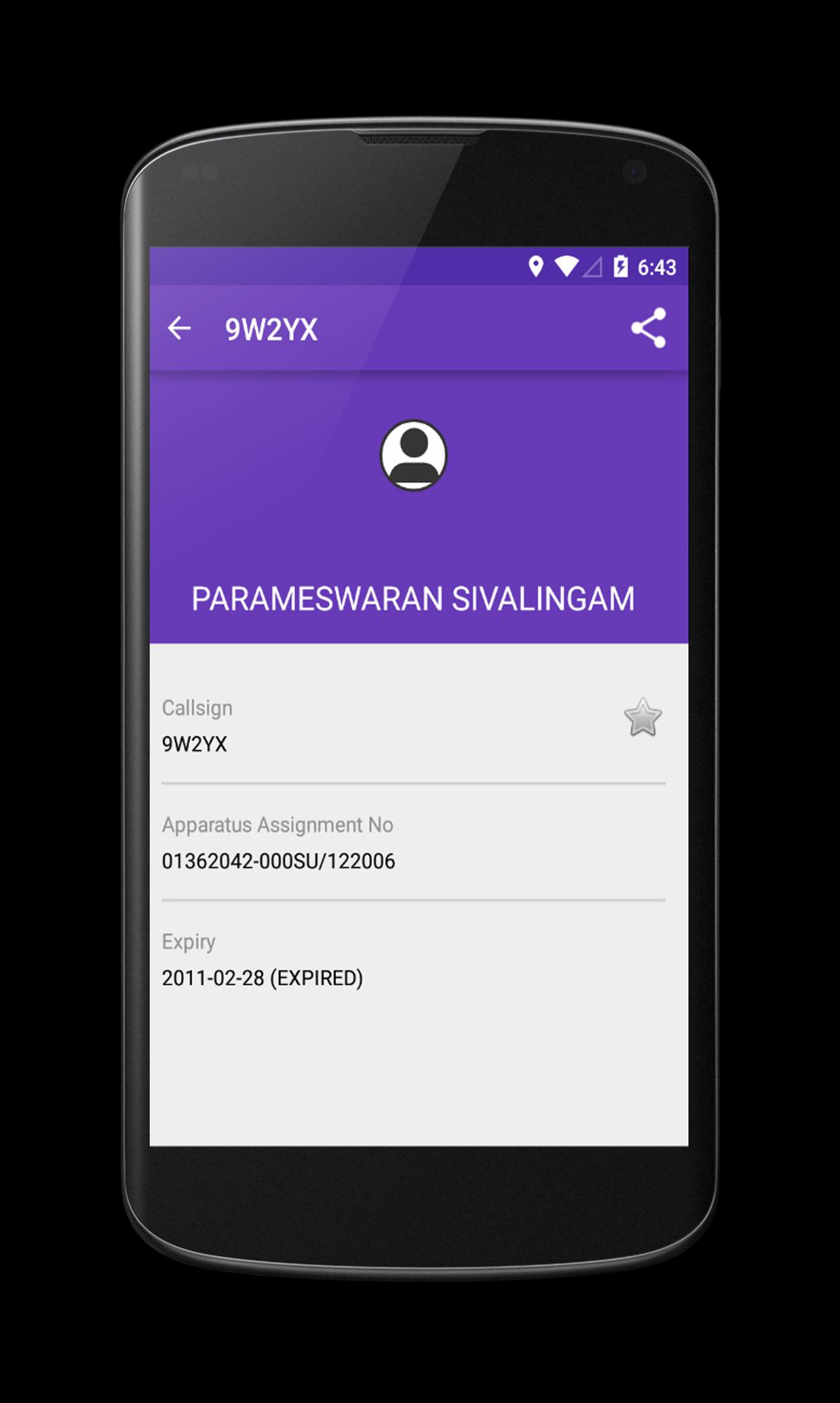 Malaysian Hamradio Callsign DB