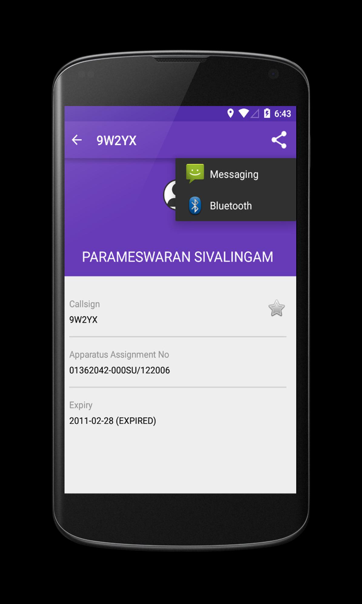 Malaysian Hamradio Callsign DB