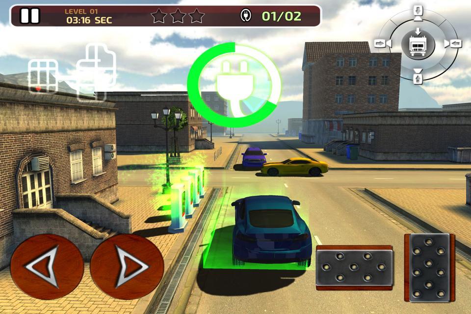 Electric Car Parking Simulator