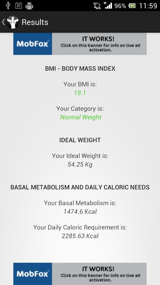 Body Calculator Free