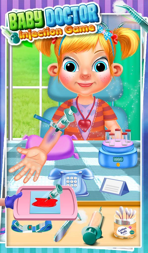 Baby Doctor Injection Game