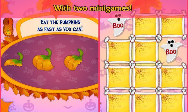 Halloween pumpkin spa salon