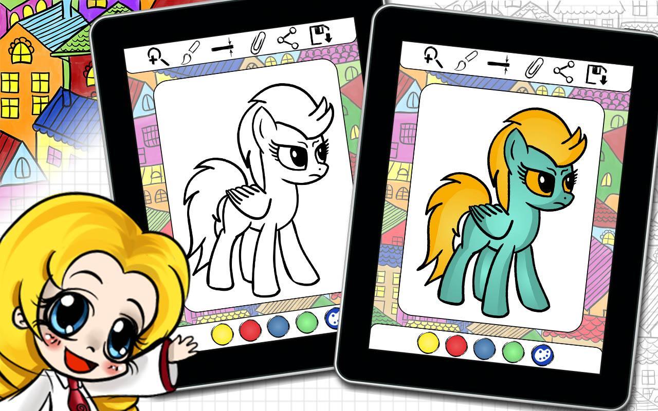 Art Pony Coloring Book