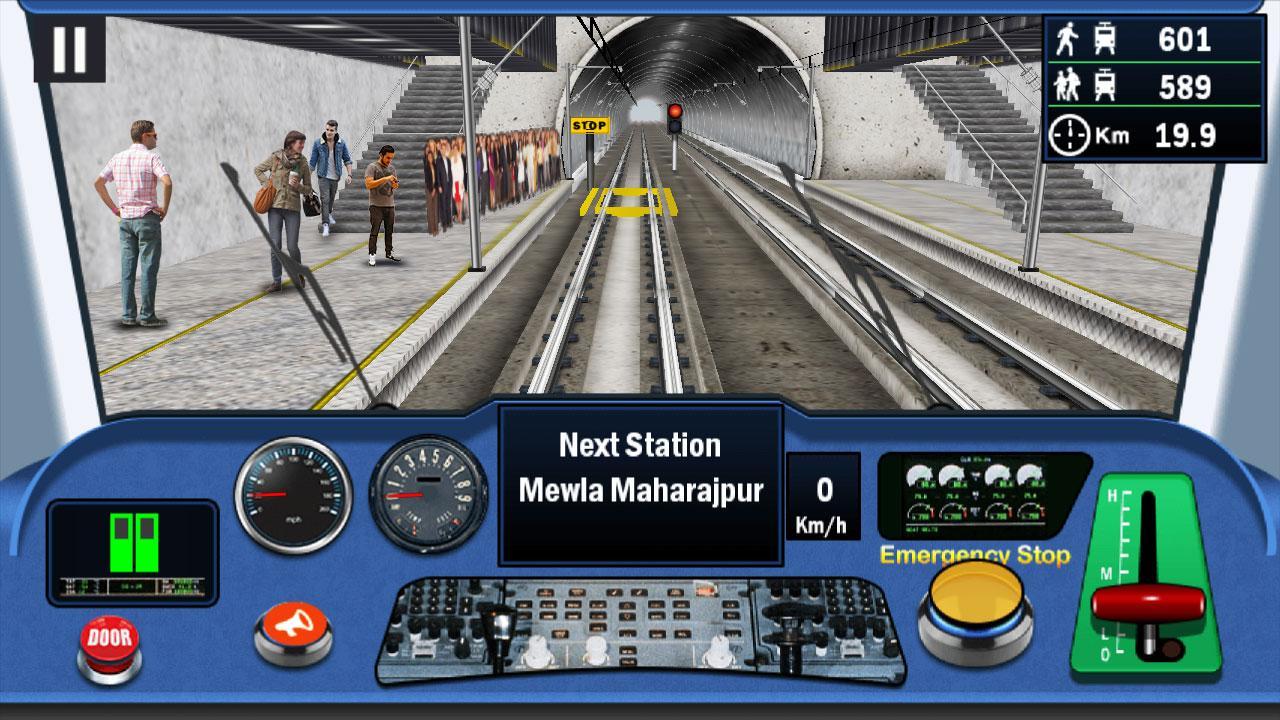 DelhiNCR MetroTrain Simulator
